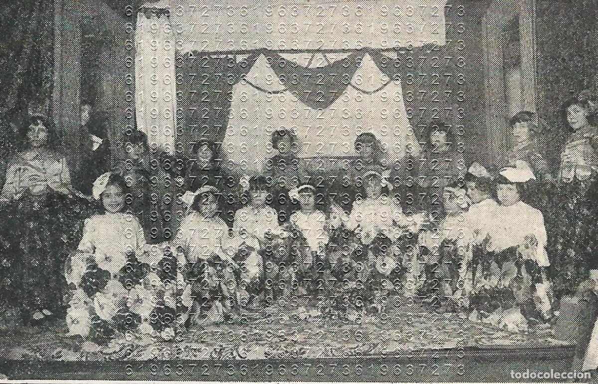 Loter&iacute;a Nacional: OVIEDO COLEGIO DE LA MILAGROSA 10X6 CLIPPING MUY ANTIGUO F03