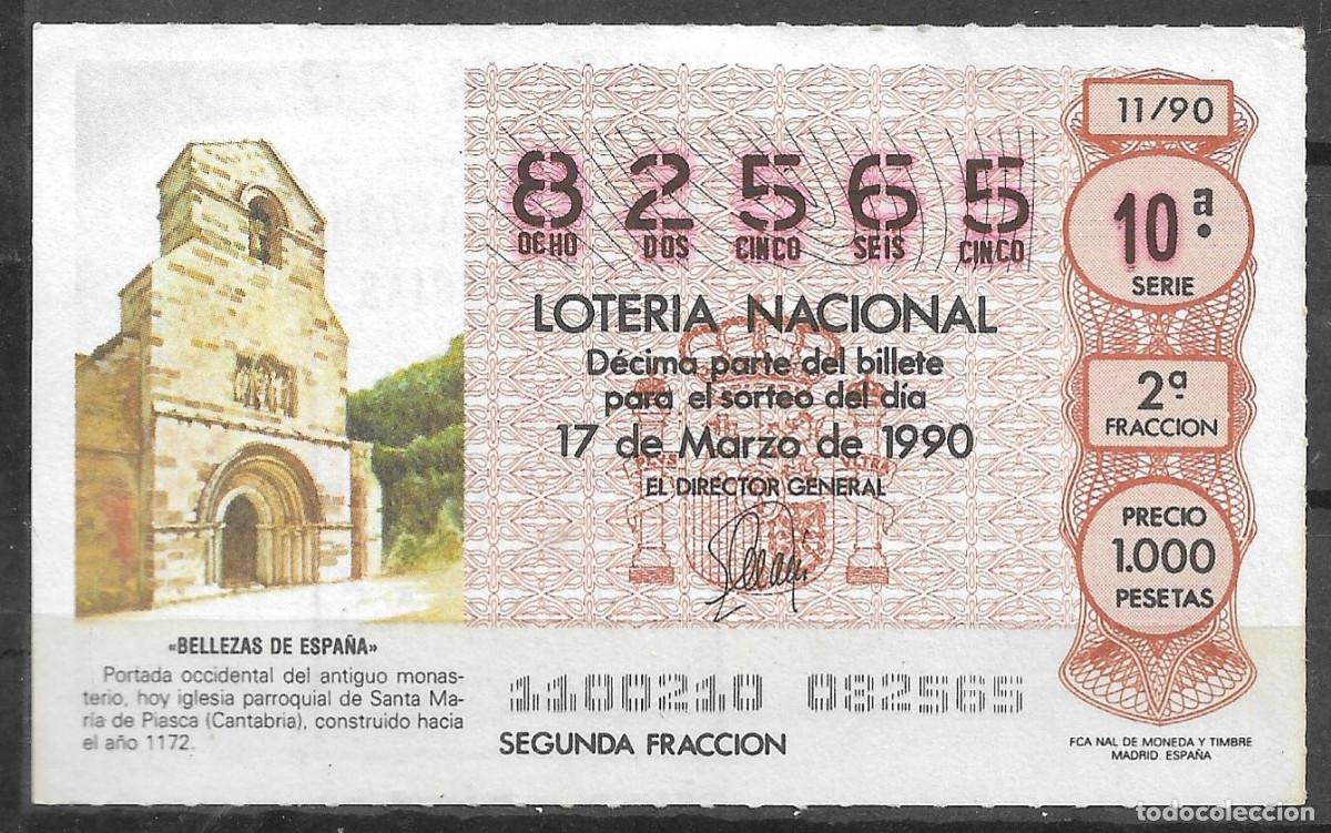 Loter&iacute;a Nacional: LOTERIA NACIONAL,17/03/1990.
