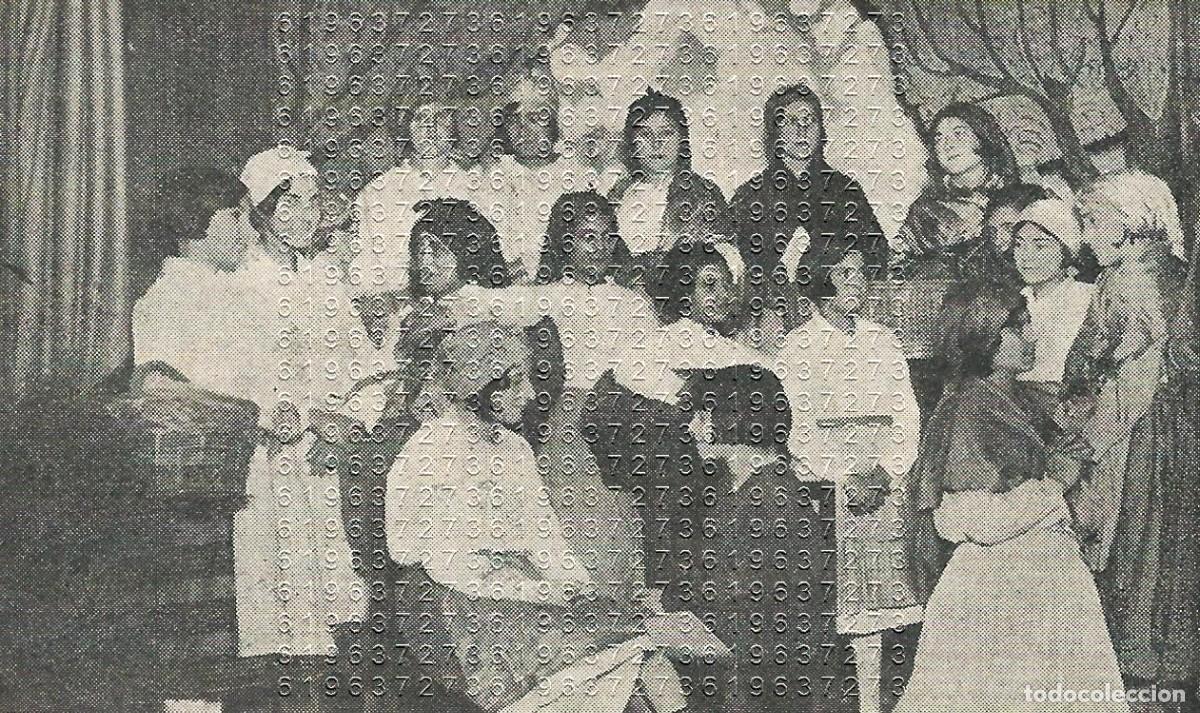 Loter&iacute;a Nacional: ZARAGOZA COLEGIO MARQUESA DE VILLAHERMOSA 10X6 CLIPPING MUY ANTIGUO F03
