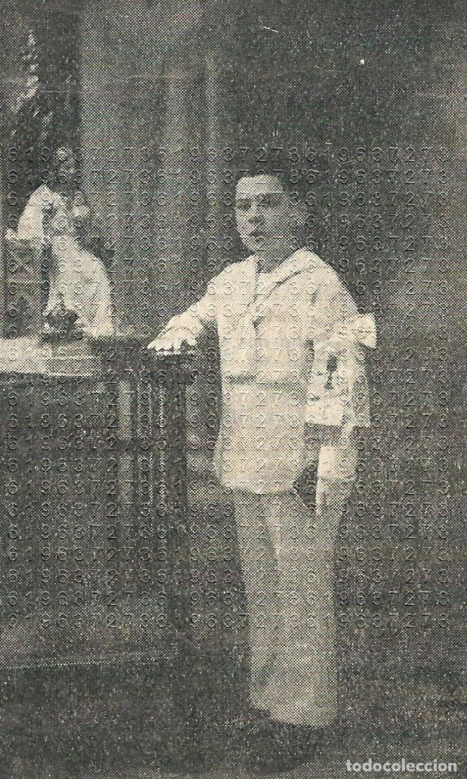 Loter&iacute;a Nacional: BENAVENTE ZAMORA JOSE TAPIOLES RECIO 9X6 CLIPPING MUY ANTIGUO F03