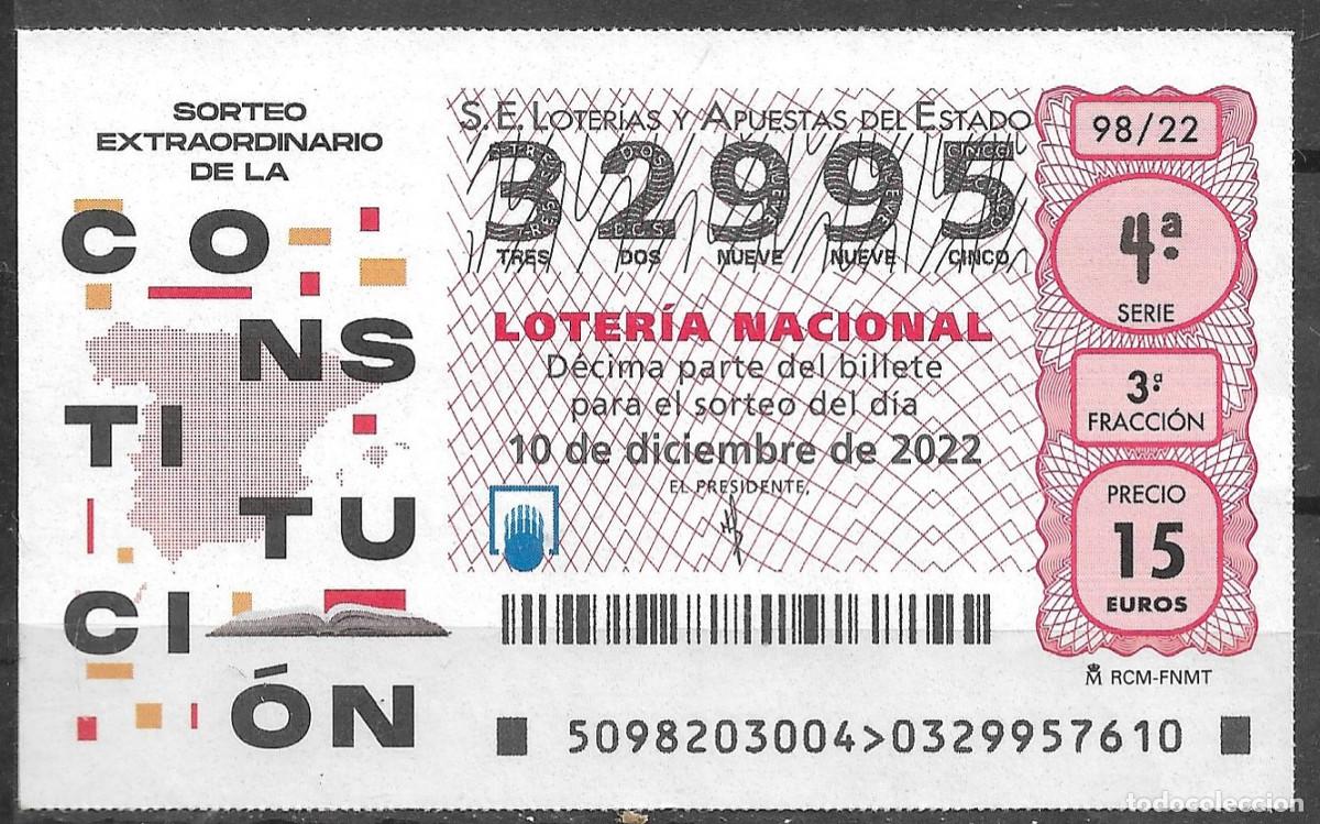 Loter&iacute;a Nacional: LOTERIA NACIONAL,10/12/2022.