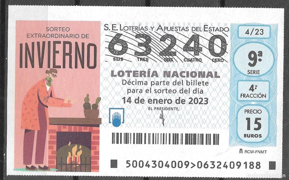 Loter&iacute;a Nacional: LOTERIA NACIONAL,14/05/2023.