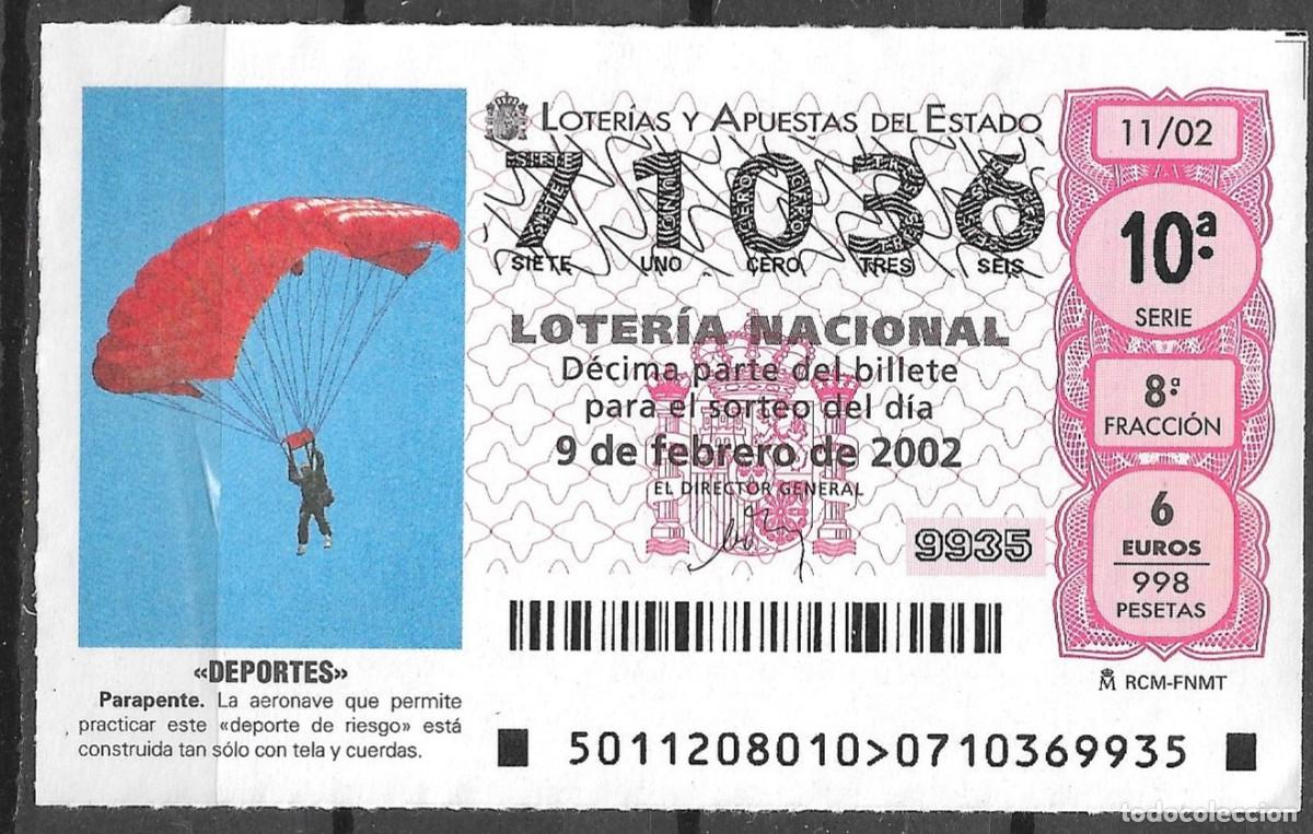 Lotaria Nacional: LOTERIA NACIONAL,09/02/2002.
