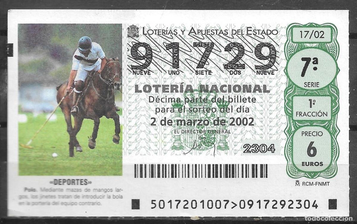 Lotaria Nacional: LOTERIA NACIONAL,02/03/2002.