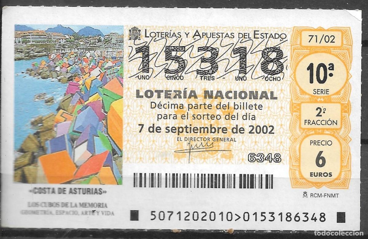Loter&iacute;a Nacional: LOTERIA NACIONAL,07/09/2002.