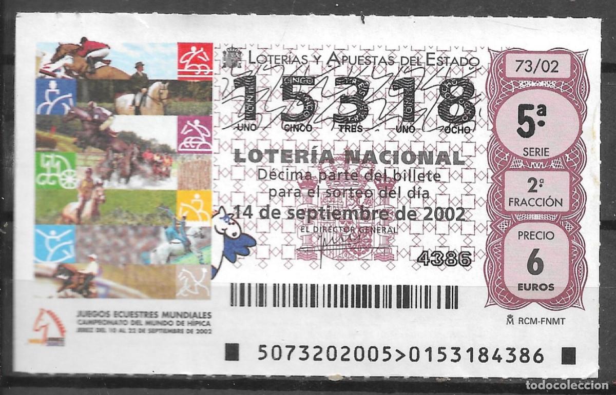 Loter&iacute;a Nacional: LOTERIA NACIONAL,14/09/2002.