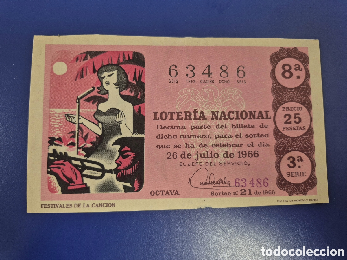 Loter&iacute;a Nacional: LOTERIA NACIONAL SORTEO 21 SERIE 3