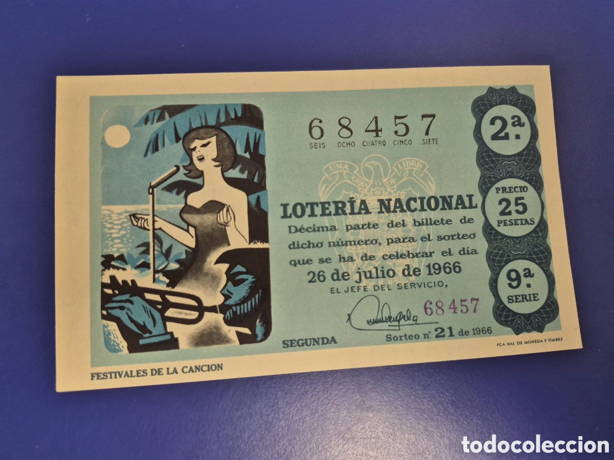 Loter&iacute;a Nacional: LOTERIA NACIONAL SORTEO 21 SERIE 9