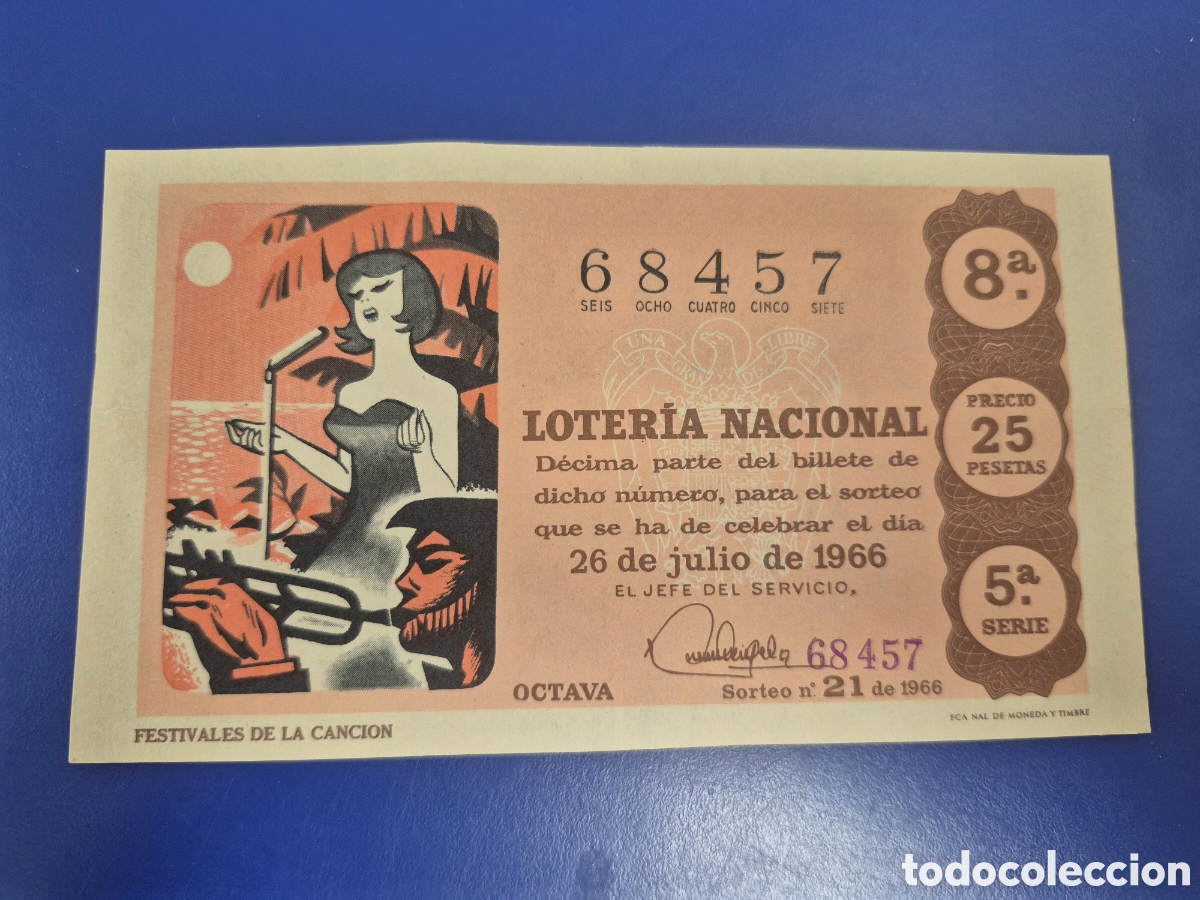 Loter&iacute;a Nacional: LOTERIA NACIONAL SORTEO 21 SERIE 5