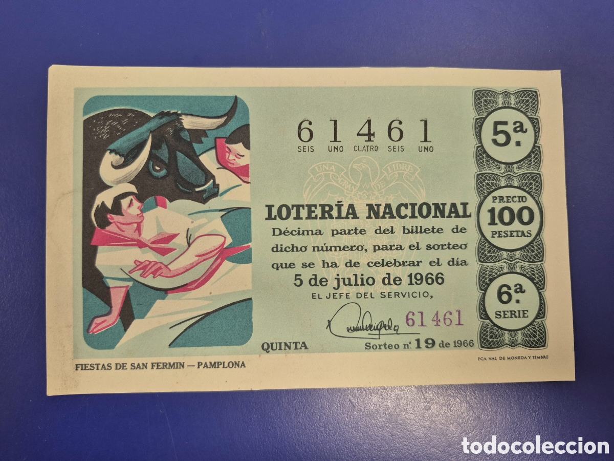 Loter&iacute;a Nacional: LOTERIA NACIONAL SORTEO 19 SERIE 6