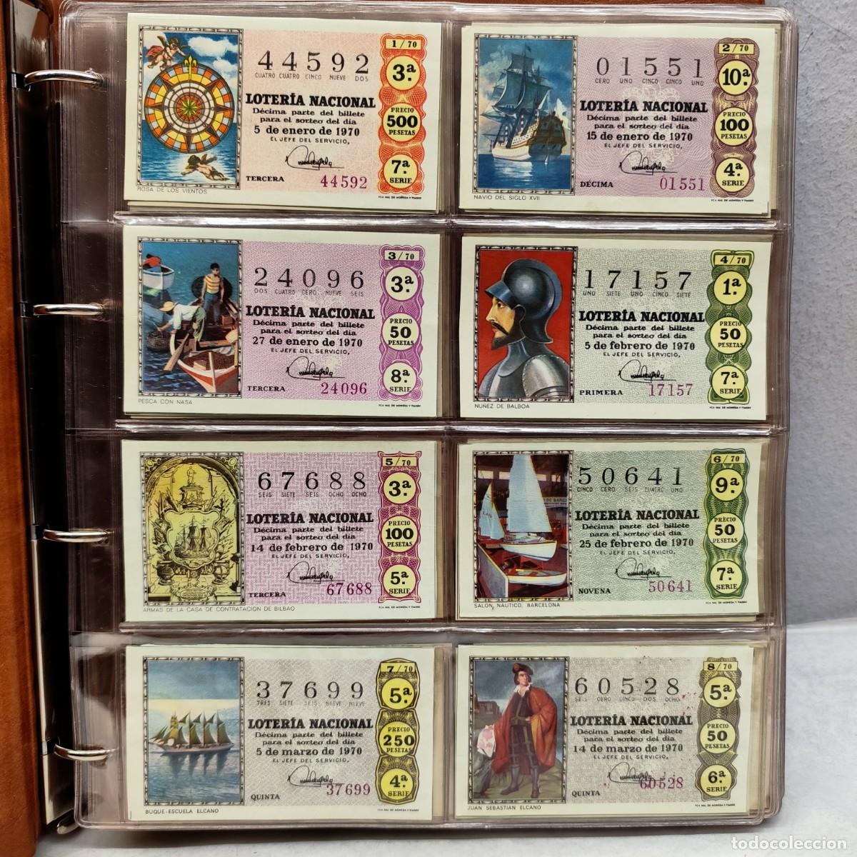 Loter&iacute;a Nacional: COLECCI&Oacute;N DE BILLETES DE LOTERIA NACIONAL - 1970 A 1976 / 431 (1)