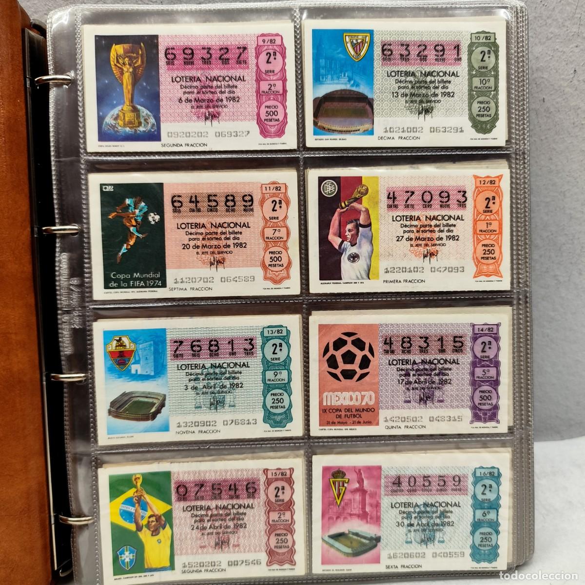 Loter&iacute;a Nacional: COLECCI&Oacute;N DE BILLETES DE LOTERIA NACIONAL - 1982 A 1987 / 432 (1)