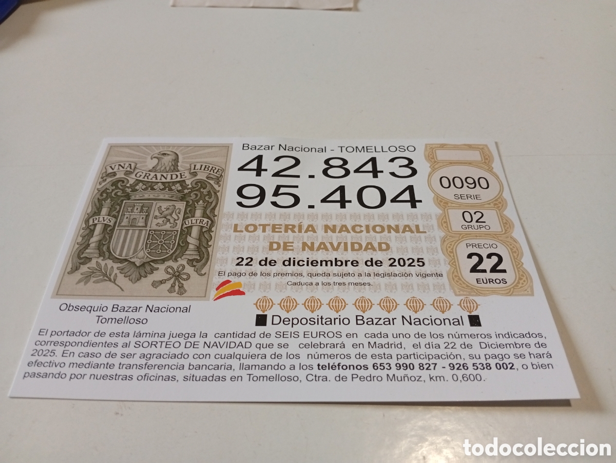 Loter&iacute;a Nacional: Participaci&oacute;n loter&iacute;a nacional una grande y libre
