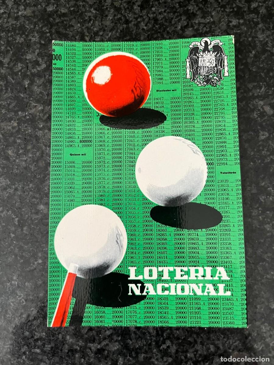 Loter&iacute;a Nacional: postal loteria nacional sin circular