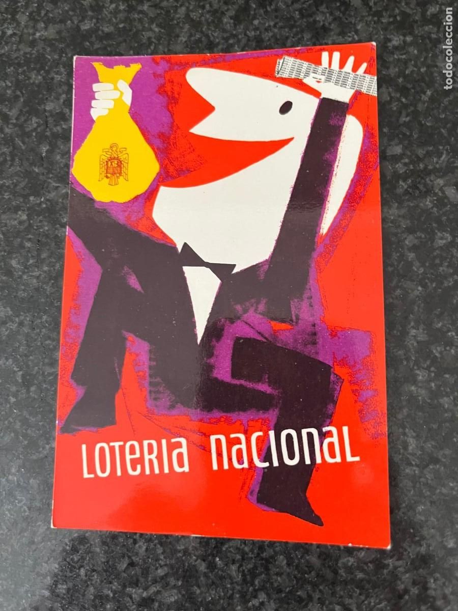 Loter&iacute;a Nacional: postal loteria nacional sin circular