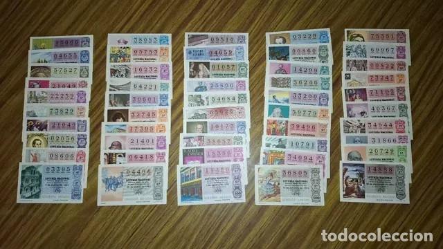 Loter&iacute;a Nacional: Loter&iacute;a nacional a&ntilde;o 1981 completo