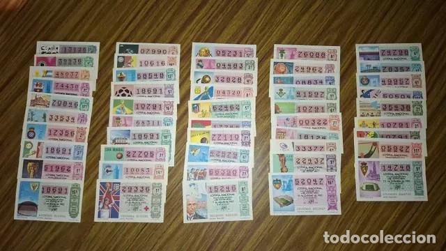 Loter&iacute;a Nacional: Loter&iacute;a nacional a&ntilde;o 1982 completo