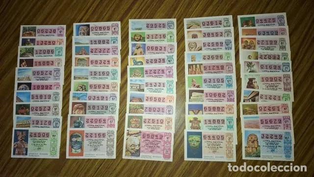 Loter&iacute;a Nacional: Loter&iacute;a nacional a&ntilde;o 1984 completo