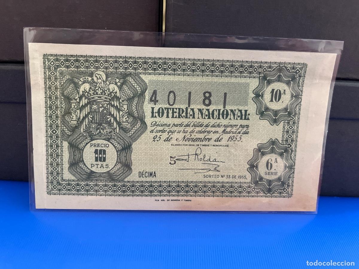 Loter&iacute;a Nacional: Loter&iacute;a nacional 1955 sorteo 33