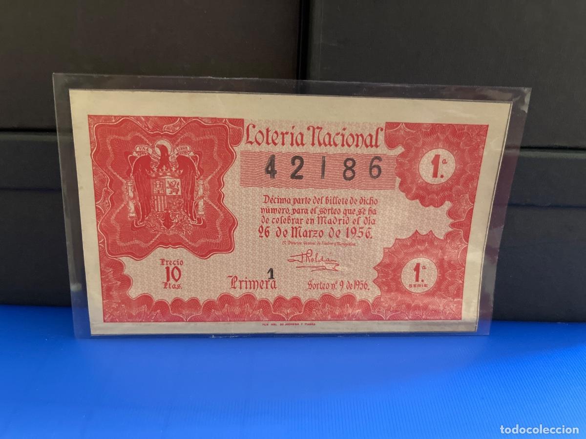 Loter&iacute;a Nacional: Loter&iacute;a nacional 1956 sorteo 9