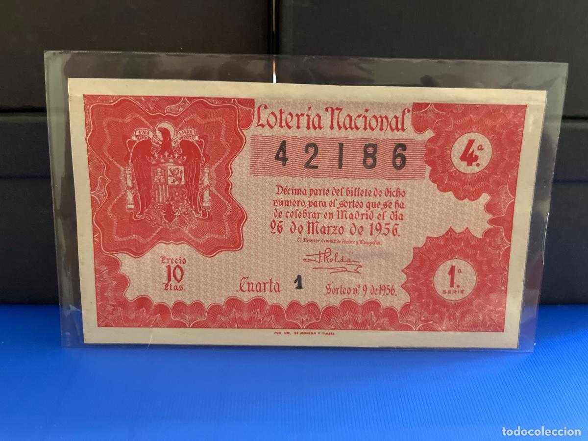 Loter&iacute;a Nacional: Loter&iacute;a nacional 1956 sorteo 9