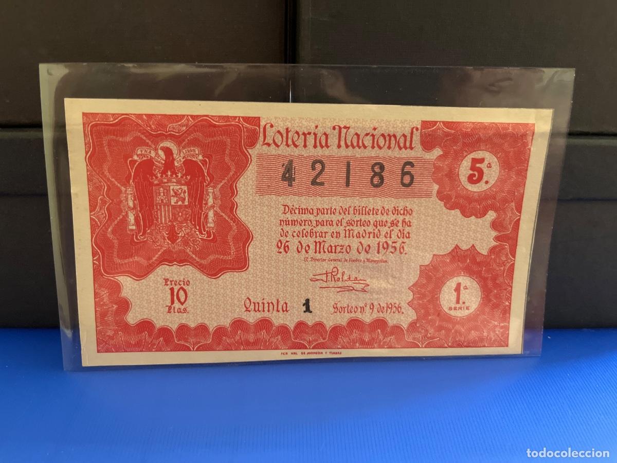 Loter&iacute;a Nacional: Loter&iacute;a nacional 1956 sorteo 9