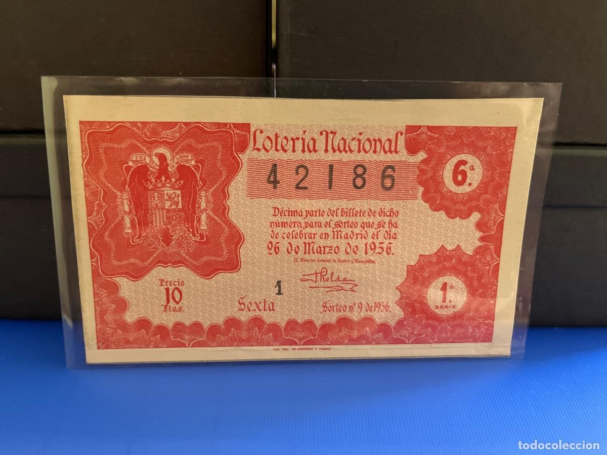 Loter&iacute;a Nacional: Loter&iacute;a nacional 1956 sorteo 9