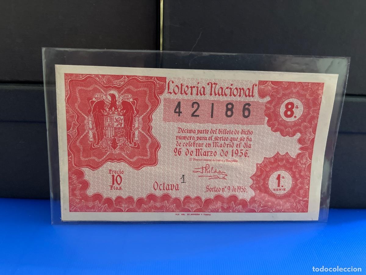Loter&iacute;a Nacional: Loter&iacute;a nacional 1956 sorteo 9