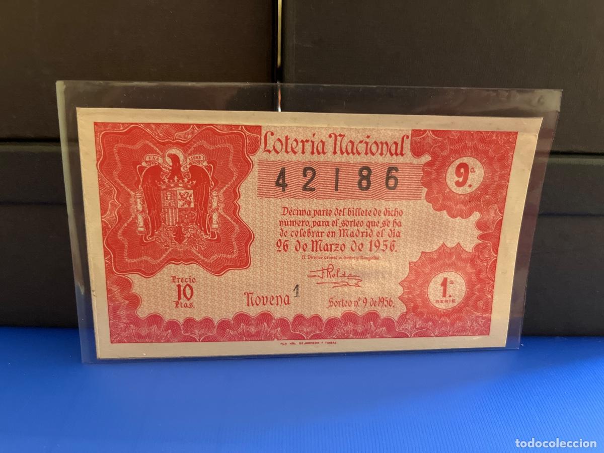 Loter&iacute;a Nacional: Loter&iacute;a nacional 1956 sorteo 9