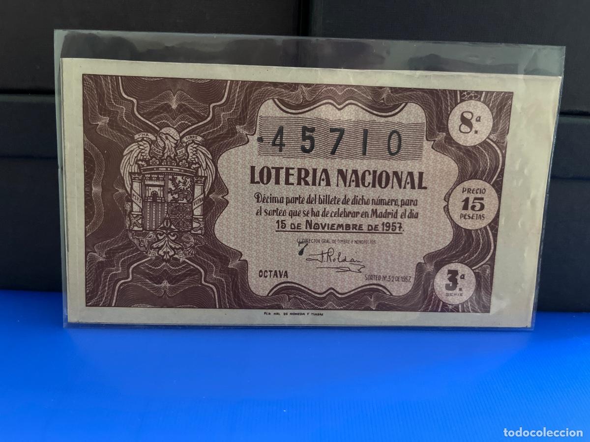 Loter&iacute;a Nacional: Loter&iacute;a nacional 1957 sorteo 32
