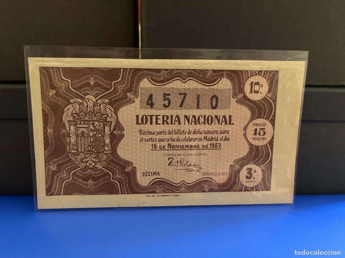 Loter&iacute;a Nacional: Loter&iacute;a nacional 1957 sorteo 32