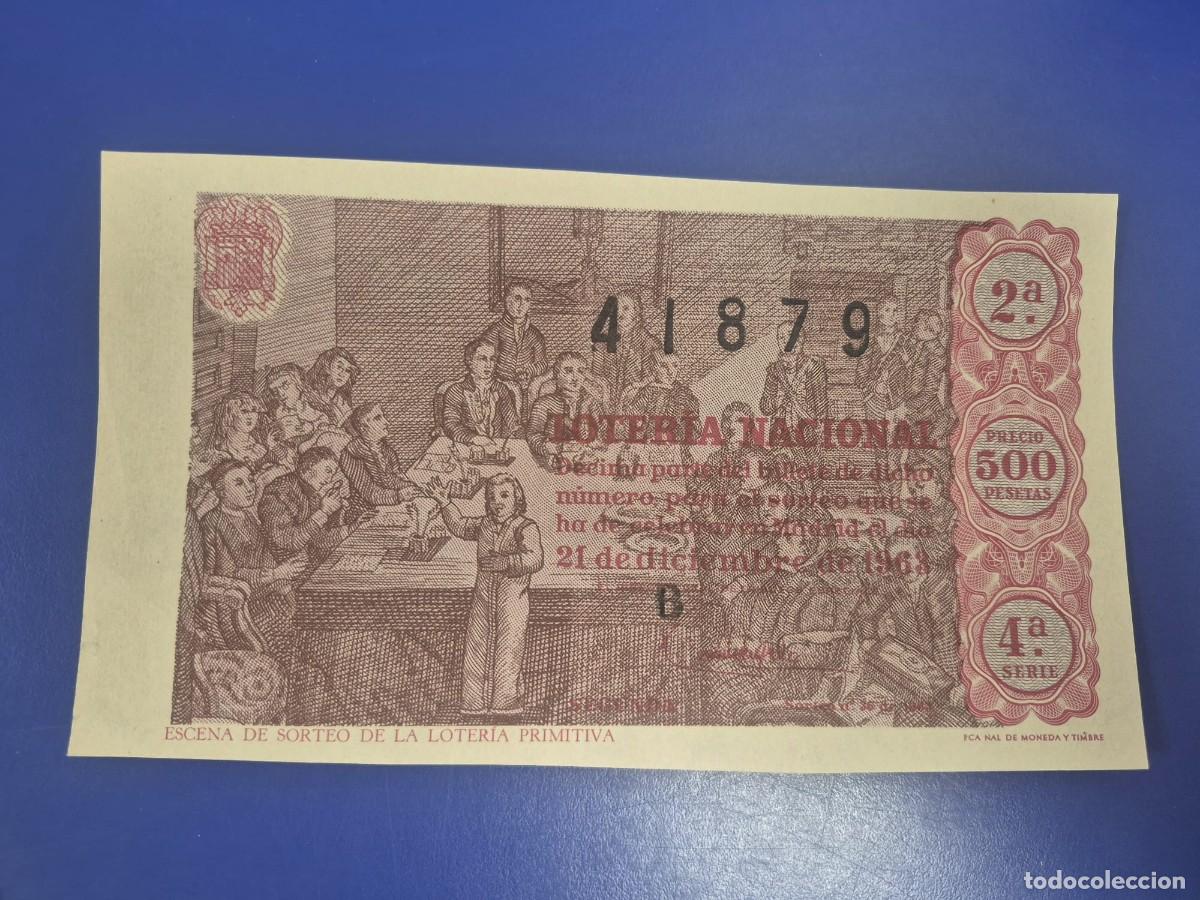 Loter&iacute;a Nacional: LOTERIA NACIONAL A&Ntilde;O 1963 SORTEO 36 NAVIDAD SERIE 4