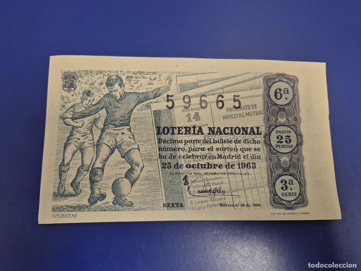 Loter&iacute;a Nacional: LOTERIA NACIONAL SORTEO 30 DE 1960 SERIE 3