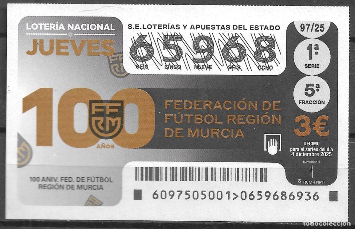 Loter&iacute;a Nacional: LOTERIA DEL JUEVES,04/12/2025.