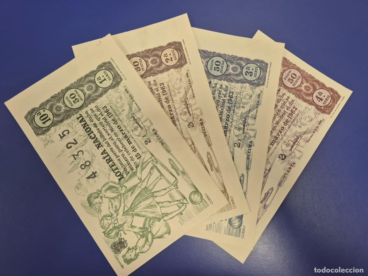 Loter&iacute;a Nacional: LOTERIA NACIONAL SORTEO 8 DE 1963