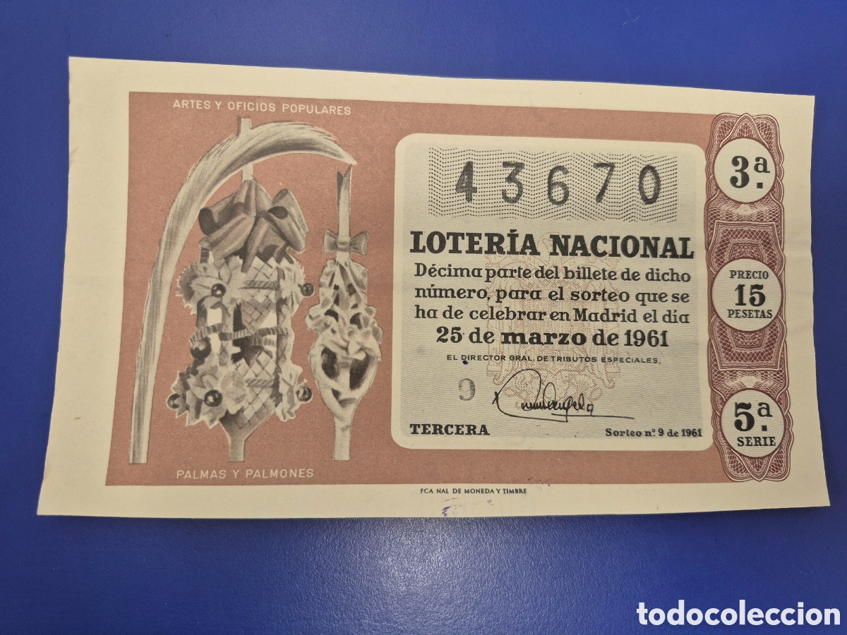 Loter&iacute;a Nacional: LOTERIA NACIONAL SORTEO 9 DE SERIE 5