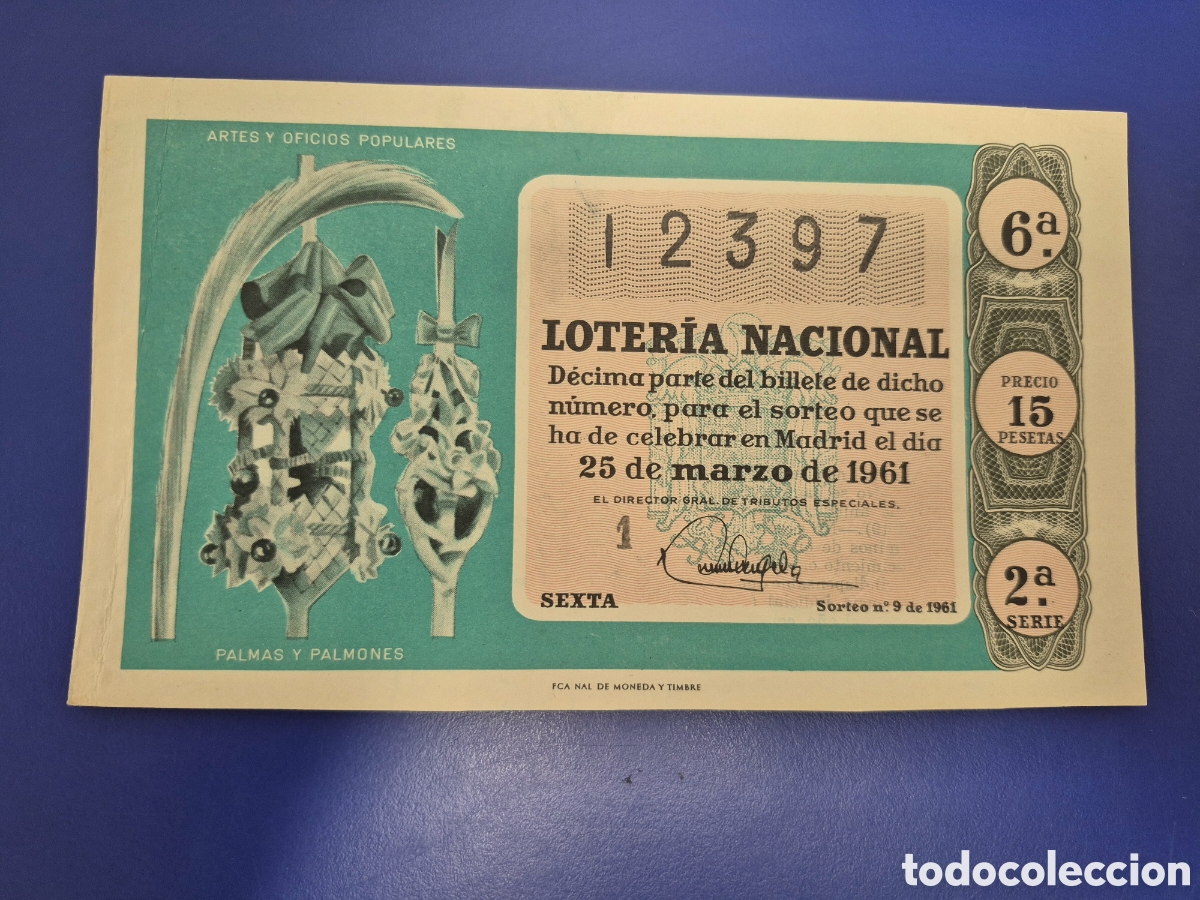 Nationale spanische Lotterie: LOTERIA NACIONAL SORTEO 9 DE SERIE 2