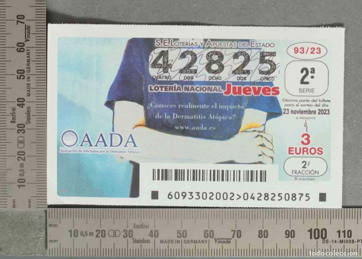 Loterie Nationale: DECIMO LOTERIA. D&eacute;cimo Loter&iacute;a Nacional Jueves - OAADA Asociaci&oacute;n Afectados Dermatitis 2023
