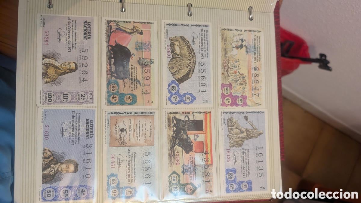 Loter&iacute;a nacional: Coleccion Boletos de Loter&iacute;a Nacional