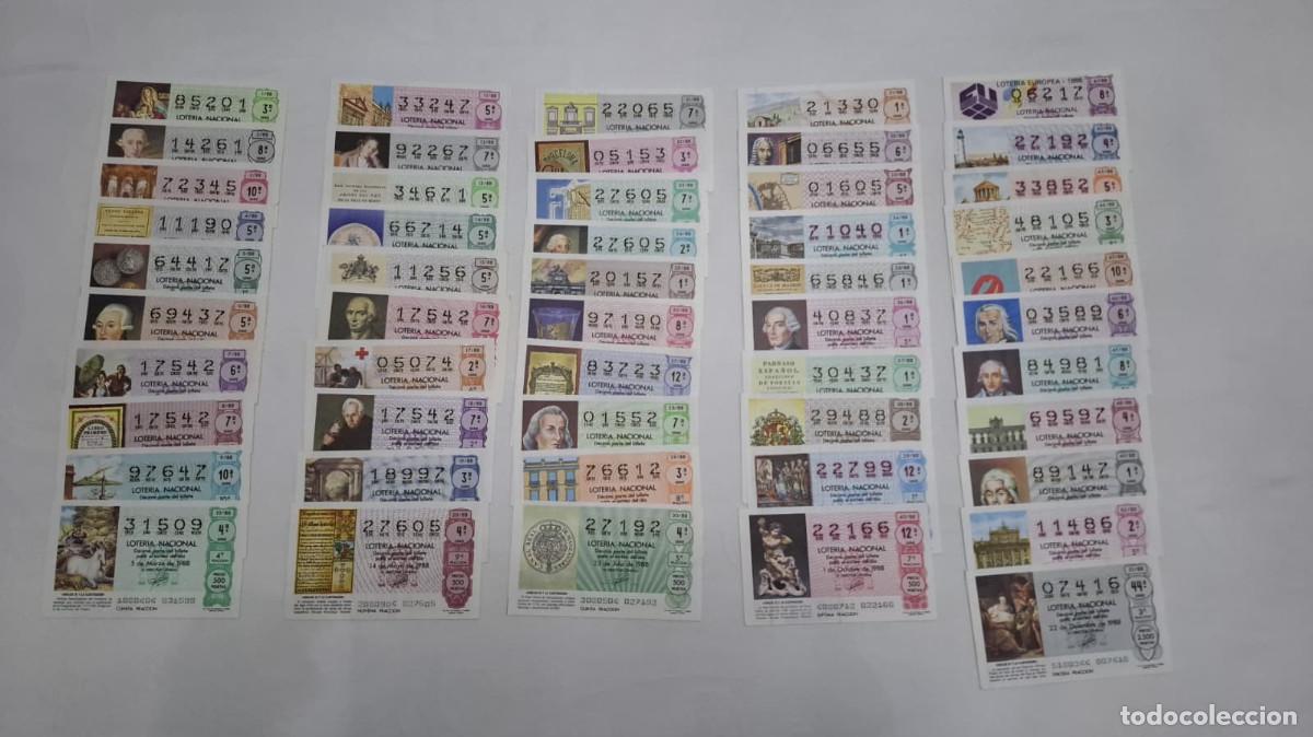 Loter&iacute;a nacional: Loter&iacute;a nacional a&ntilde;o 1988 completo