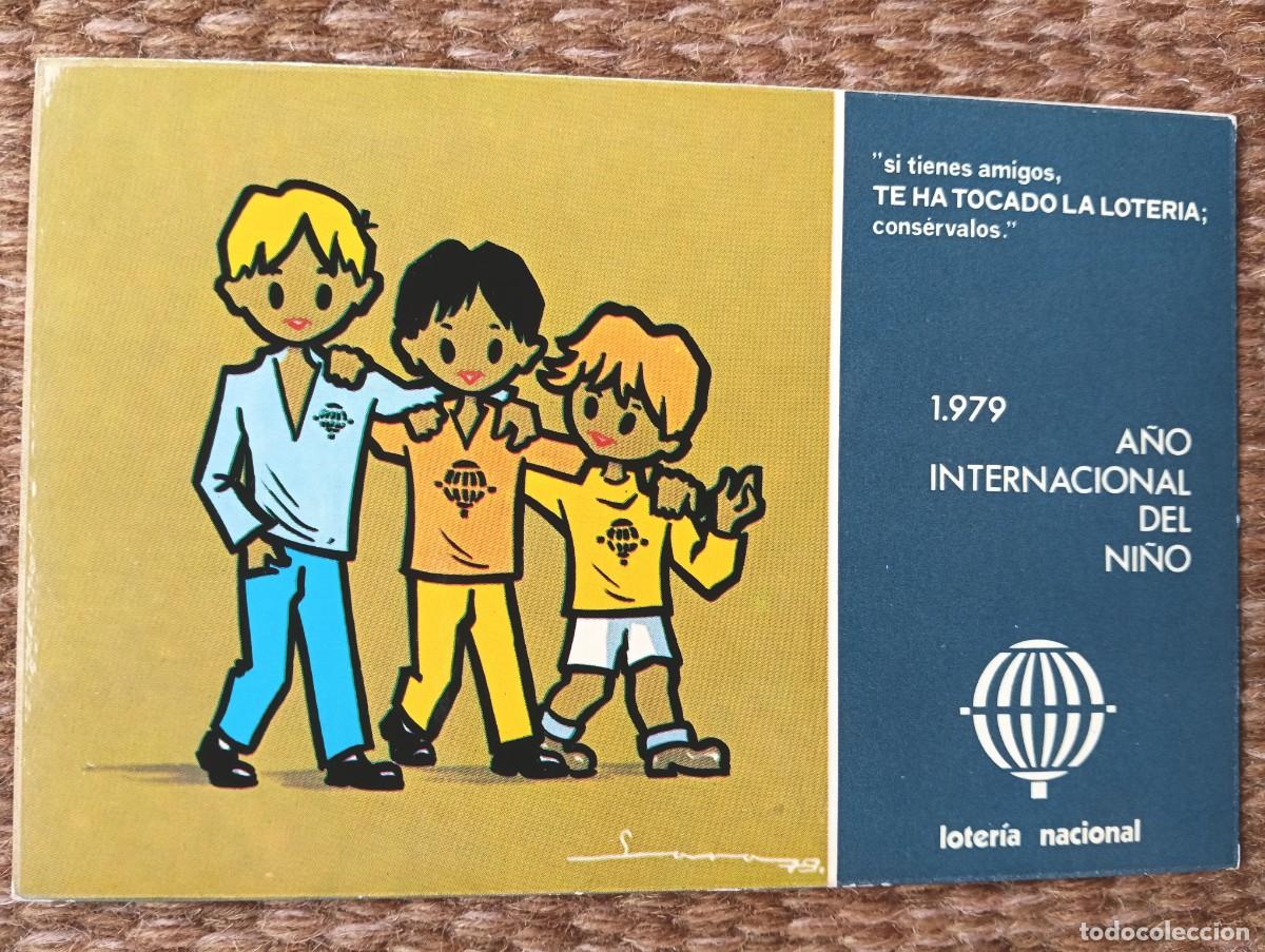 Loter&iacute;a nacional: LOTERIA NACIONAL - A&Ntilde;O INTERNACIONAL DEL NI&Ntilde;O 1979