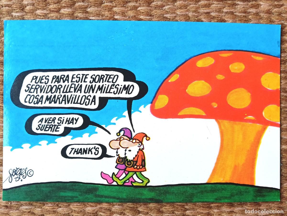 Loter&iacute;a nacional: FORGES - ILUSTRACION PARA POSTAL DE LA LOTERIA NACIONAL