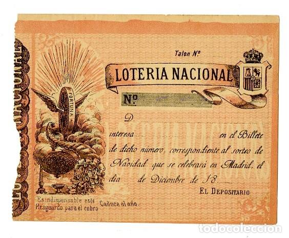 Loter&iacute;a nacional: Loter&iacute;a Nacional a&ntilde;o 18??