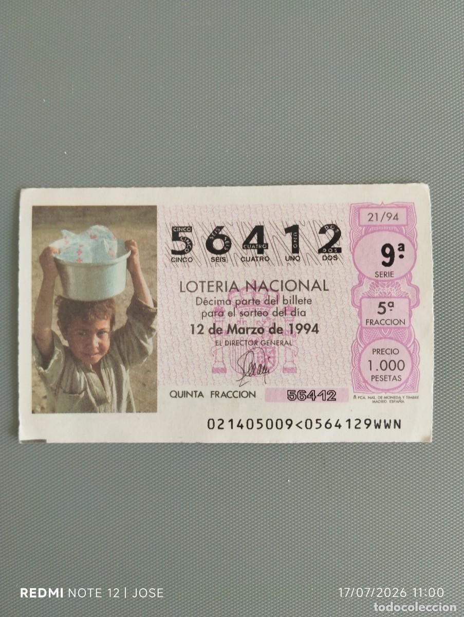 Loter&iacute;a nacional: D&eacute;cimo loter&iacute;a nacional 1994 - 646