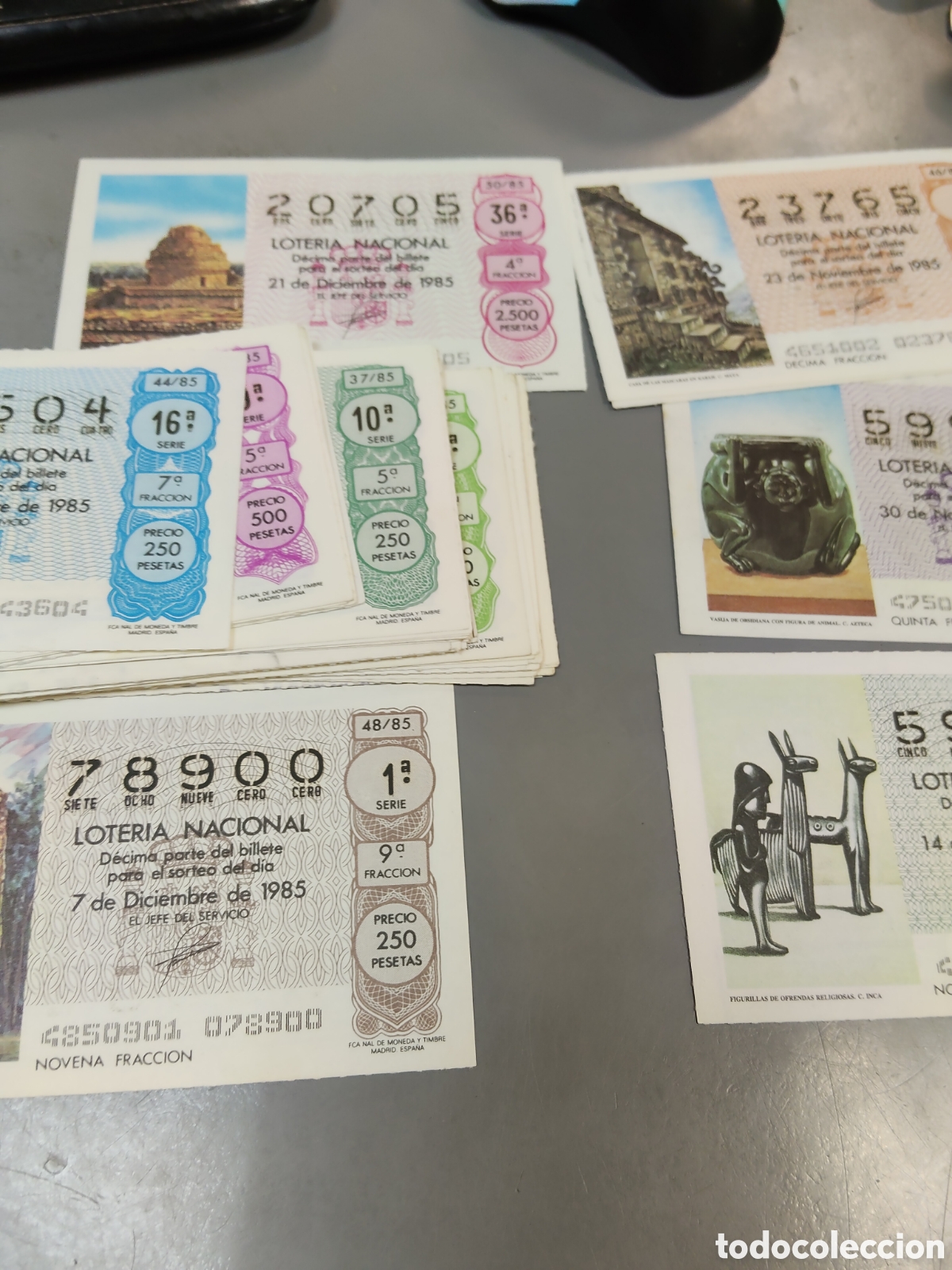 Loter&iacute;a nacional: Gran lote billetes de loter&iacute;a