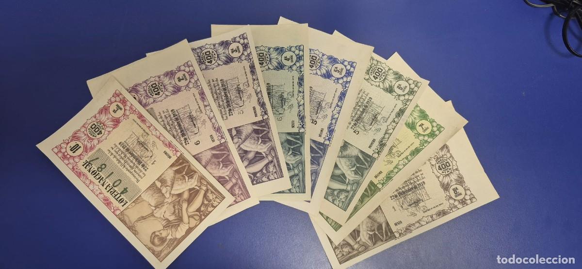 Loter&iacute;a nacional: LOTERIA NACIONAL SORTEO 36 DE 1959 NAVIDAD SERIE COMPLETA