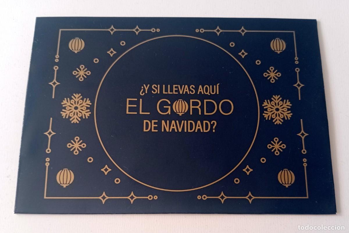 Loter&iacute;a nacional: LOTERIA NACIONAL SOBRE PARA SORTEO GORDO DE NAVIDAD 2026
