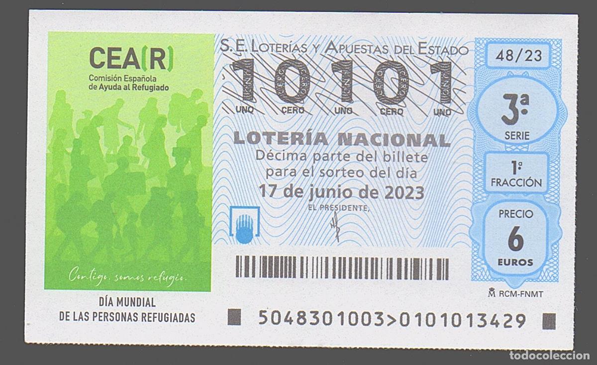 Loter&iacute;a nacional: LOTER&Iacute;A NACIONAL DEL SABADO - N&Uacute;MERO CAPIC&Uacute;A - SORTEO 48/23 -