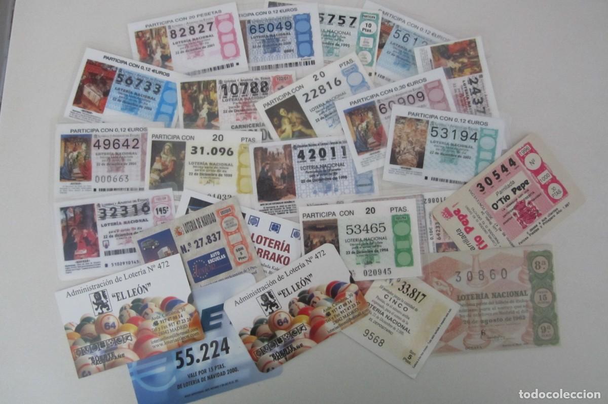 Loter&iacute;a nacional: 24 calendarios Loter&iacute;a nacional