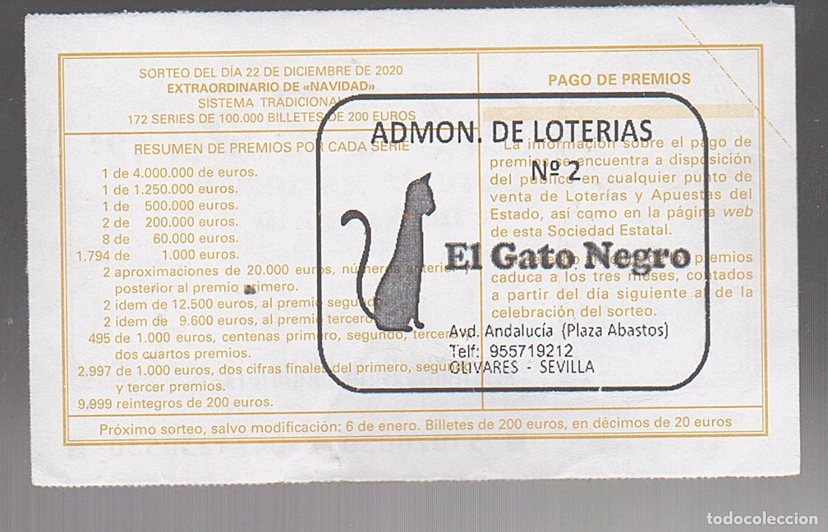 Loter&iacute;a nacional: LOTER&Iacute;A NACIONAL DEL SABADO - ADMINISTRACION N&ordm; 2 DE OLIVARES (SEVILLA) -